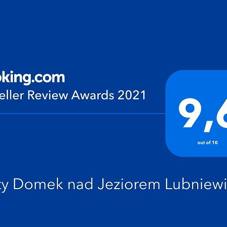 Zolty Domek Nad Jeziorem Lubniewice Ngoại thất bức ảnh